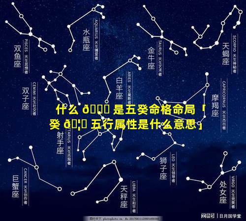 什么 🐕 是五癸命格命局「癸 🦟 五行属性是什么意思」